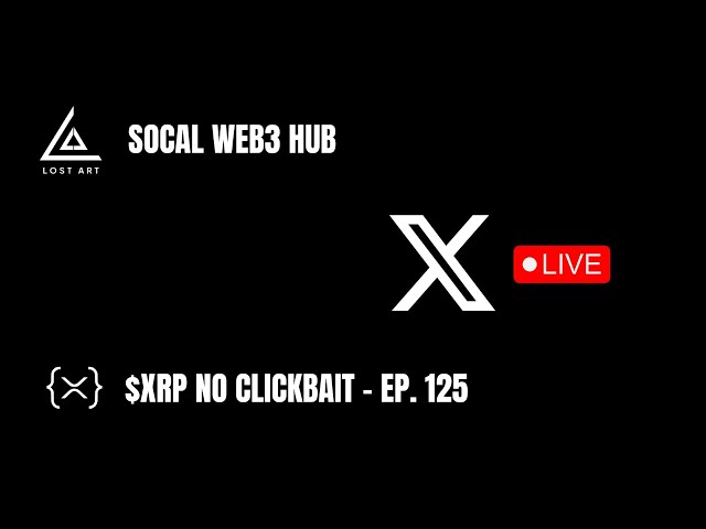 $ xrp no clickbait ep。 125-加密倾销，美国关税，XRPL Clawback，XRP ETF