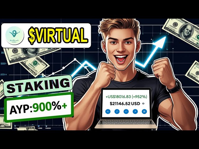 이 가상 프로토콜에서 $ Virtual Crypto를 스테이 킹하여 매일 $ 500를 벌는 방법