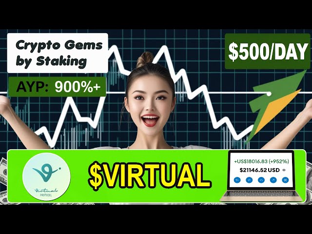 $ Virtual Cryptoをステーキングして、受動的に8000ドル以上を獲得してください。今すぐ開始してください！