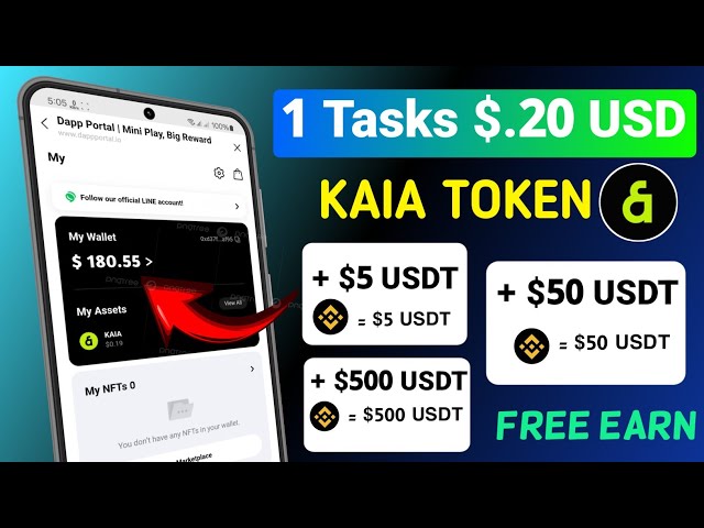 INSTAN PAYMENT 🔥 PROOF || KAIA TOKEN EARNING || BINANCE LIVE WITHDRAW ✅