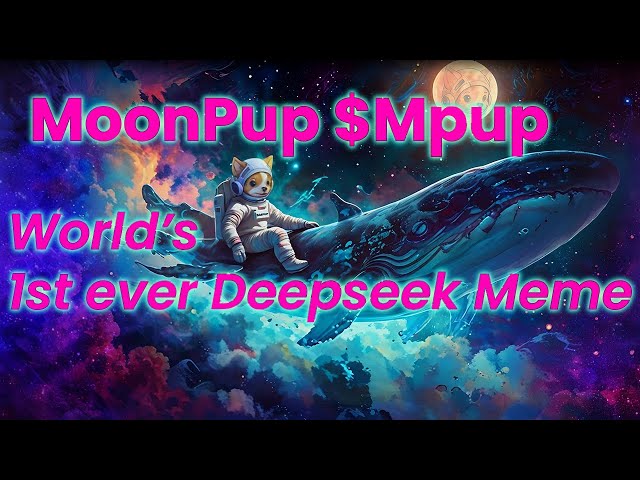 MoonPup: World’s first to use Deepseek AI-Powered Meme Coin