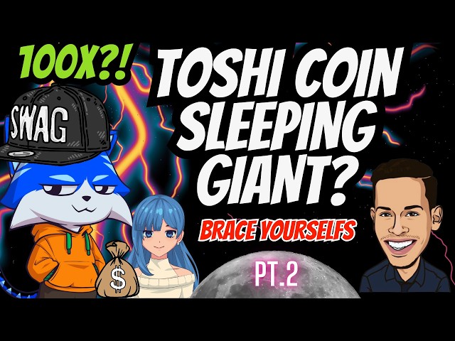 TOSHI COIN EXPLODES TO CLOSE TO 520,000 HOLDERS! BOOM!