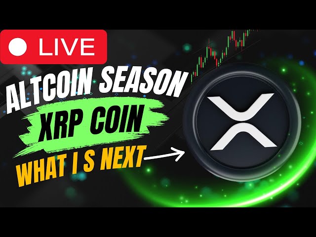 XRP RIPPLE LIVE - XRP COIN NEXT MOVES! WILL ALTCOIN SEASON HAPPEN FOR CRYPTOCURRENCIES?