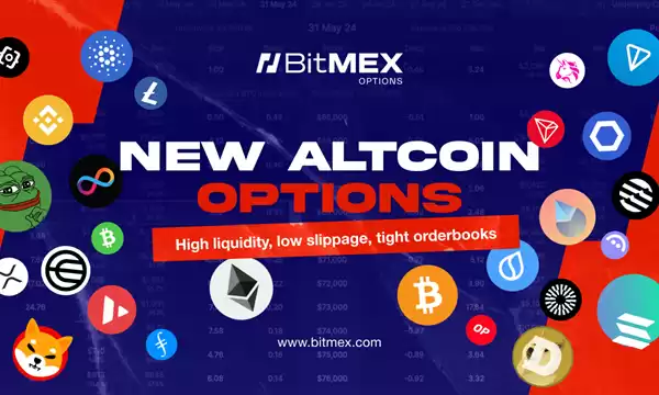 Bitmexは20の新しいAltcoinペアでオプションを提供します Bitmexは20の新しいAltcoinペアでオプションを提供します