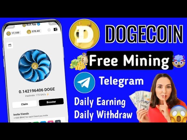 Doge硬幣免費採礦| Doge硬幣提取| Rich App Mine Doge Coin🪙| Real或Fake | #DogeCoin