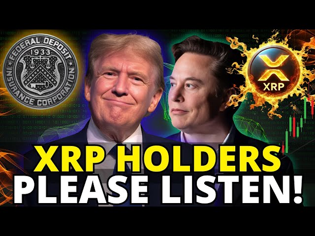 Die FDIC hat gerade bestätigt, was für XRP | kommt Elon Musk will alles aufdecken !! Riesige Neuigkeiten!