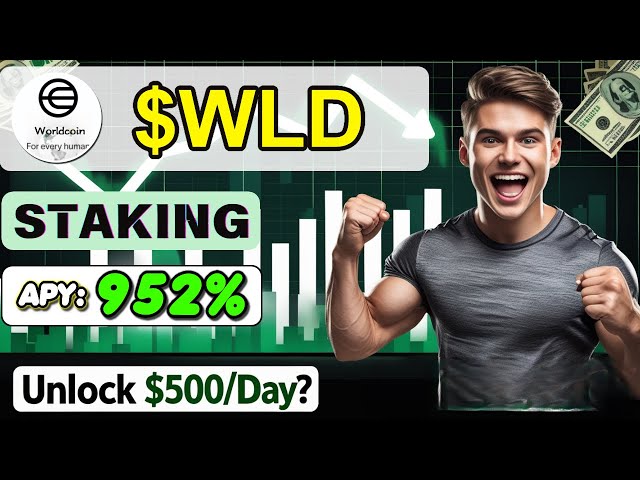 Wie ein Setzen von Wld Crypto Coin Ihnen 500 US -Dollar pro Tag verdienen kann! Schritt-für-Schritt-Anleitung für passives Einkommen