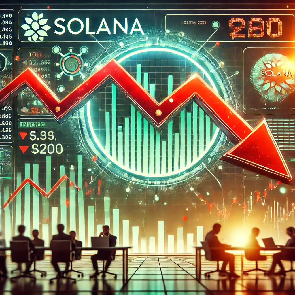 Solana Bulls Fail to Defend the $200 Support Level as the Coin Tumbles Towards $195