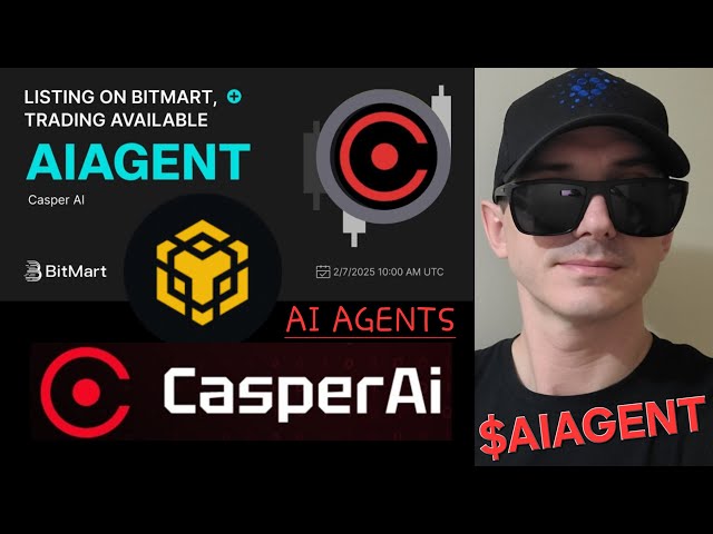 $ aiagent -AI代理商代幣加密硬幣如何購買Casper Aiagent Bnb bnb cspr casperai deepseek