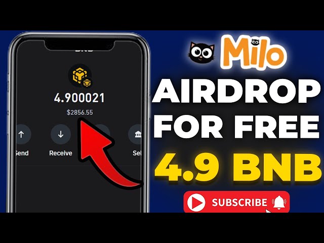 Anspruch auf Airdrop: Holen Sie sich jetzt 4,9 BNB von Airdrop!