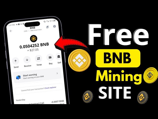 How to claim Free 0.02 BNB daily | Free bnb mining | bnb AirDrop