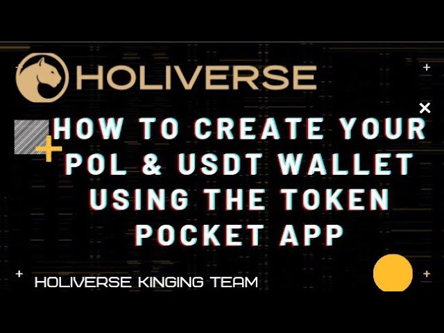 HOW TO CREATE YOUR POLYGON (POL) & USDT WALLET USING THE TOKEN POCKET APP