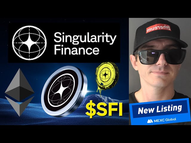 $SFI - SINGULARITY FINANCE TOKEN CRYPTO COIN HOW TO BUY SFI MEXC GLOBAL ETH ETHEREUM UNISWAP VAULTS