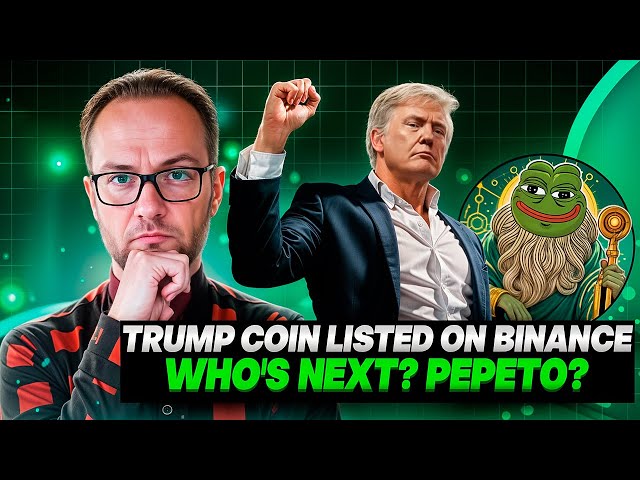 Trump Münze auf Binance gelistet: Wird die Wall Street Pepe oder Pepeto als nächstes folgen?