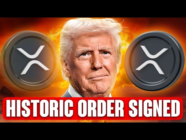 Trump signe un projet de loi historique pour libérer les taureaux XRP! Énormes nouvelles XRP