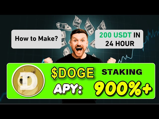 Boostez votre portefeuille avec un congé de crypto! Gagnez 200 $ par jour avec une mèche de jetons Dogecoin