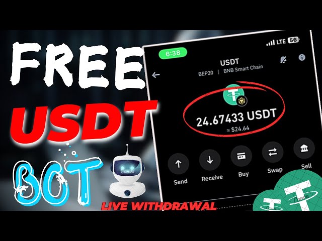 Réclamer 50 $ USDT gratuit en 2025 - Nouveau bot télégramme USDT | Guide étape par étape