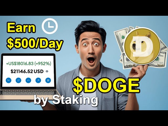 ENTAGE DOGECOIN MAINTENANT! Comment jalonner Doge Coin peut vous gagner un revenu passif de 500 $ / jour