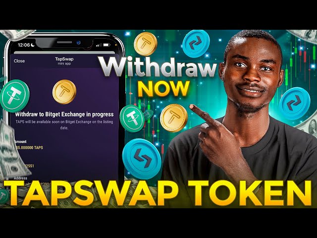 Tapswap Retral: réclamez le jeton à bitget échange maintenant !! 🤑 | (Pas à pas)