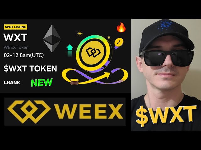 $ WXT - Weex Token Crypto Coin Wie man wxt CEX ETH Exchange LBank Uniswap Ethereum Blockchain Dex kauft