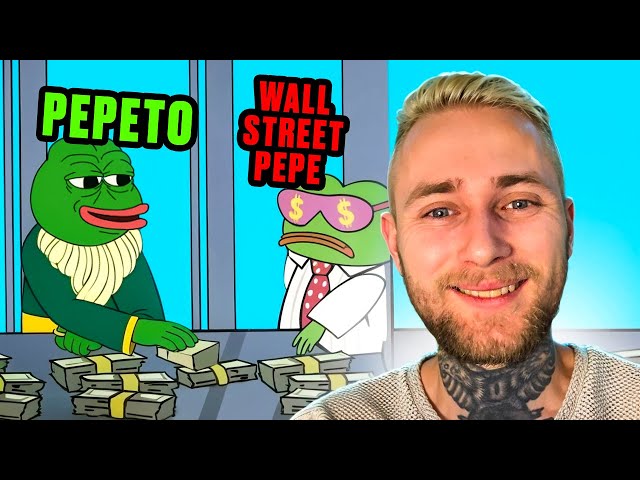 Nächste 100x Meme Münze !! Wall Street Pepe, Solaxy und Pepeto Preisvorhersagen! #Pepetoken #Pepeto