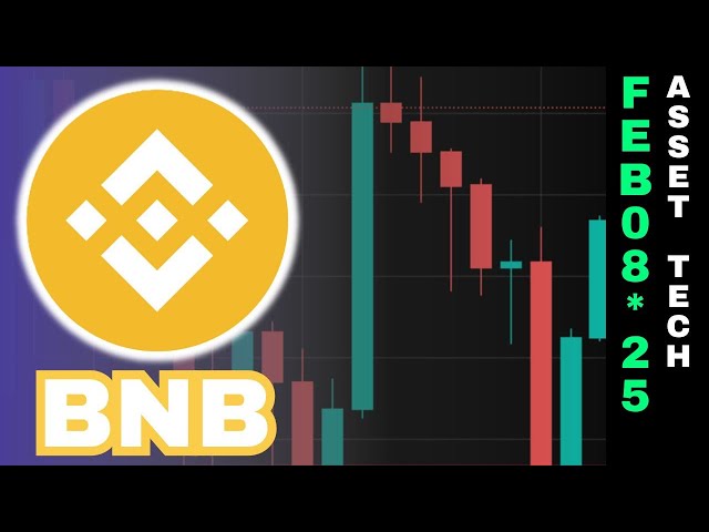 Binance Coin (BNB) Prix Wyckoff Live Update. Haussier ou baissier? (Février 08, 2025)