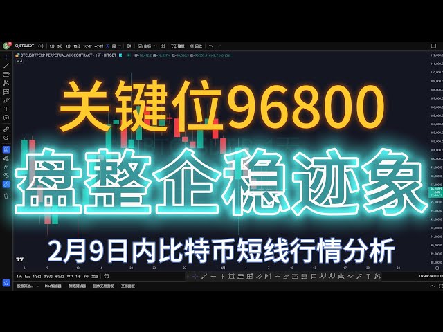 통합 및 안정화 징후는 96800에서 핵심입니다. ETH는 낙관적이며 하루의 단기 범위에서 2660/2680 저항 구역에주의를 기울입니다.