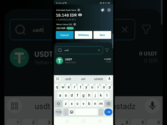 USDT BEP 20ネットワークのWDからインドックスへのコパスウォレットチュートリアル