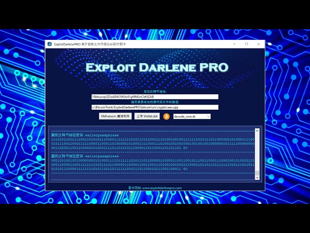 丟失比特幣錢包4618.68 BTC 使用ExploitDarlenePRO + Tools №5 解密Wallet.dat 的密碼