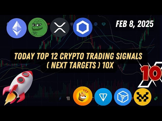 오늘 Top 12 Crypto Trading Signals 10X Neo Coin, BNB Coin, Pengu Coin, Gala Coin, Pepe Coin Feb 8