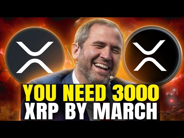 Vous avez besoin de 3000 XRP d'ici mars - 100 000 $ confirmés ?!