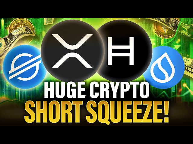 大量加密式挤压| XRP HBAR XLM SUI等！