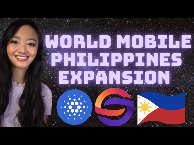 Extension mondiale de Philippines mobiles! | Token natif de Cardano