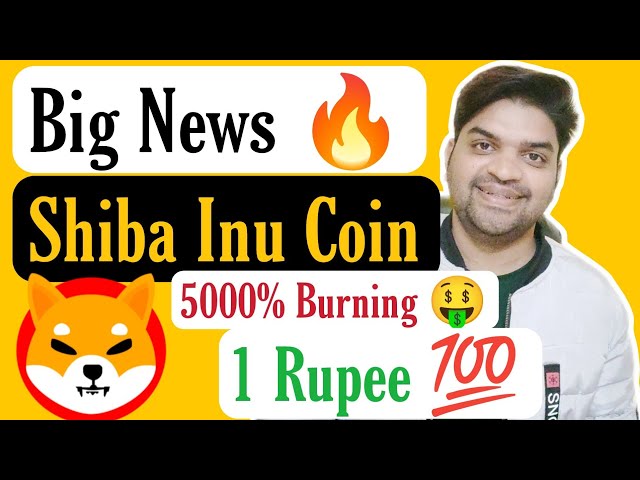 Big News 🤑 | Shiba Inu Coin 5000% Brennen | Shiba Inu Coin traf 1 Rupie 💯 💯