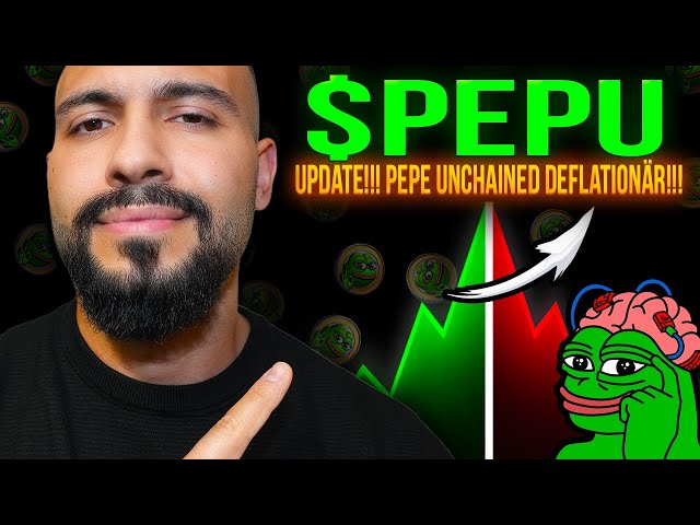 Pepe Unchained更新！现在，pepu硬币是放气！新的Presale BTC公牛！！！