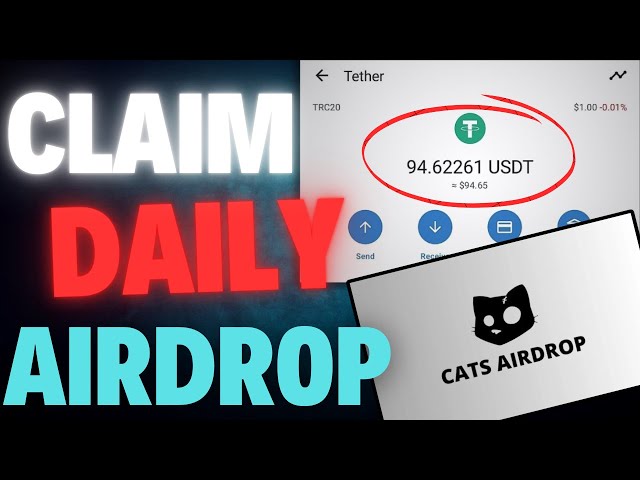 Cat Token Bot: Erhalt 20 US -Dollar kostenloser USDT an Trustwallet (New Crypto Airdrop) 🎁