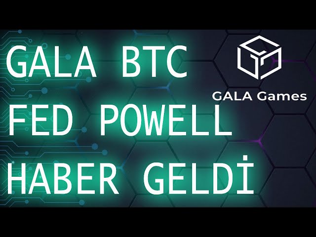 Gala Coin et BTC Important les nouvelles sont arrivées! US Fed explications critiques #ceekvr #galagames #btc