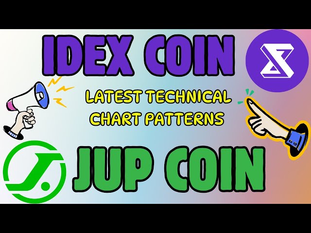 IDEX COIN & JUP COIN LATEST TECHNICAL CHART MARKET TRENDS EXPLAINED!