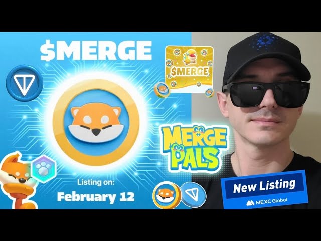 $MERGE - MERGE PALS TOKEN CRYPTO COIN HOW TO BUY MEXC GLOBAL TON DAPP GAME TELEGRAM DEDUST STON.FI