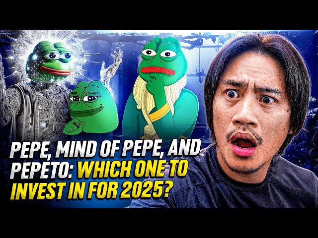 Top -Meme -Münzen von 2025: Pepe, Geist von Pepe, Pepeto, das nächste X100 -Memecoin - welches fällt auf?