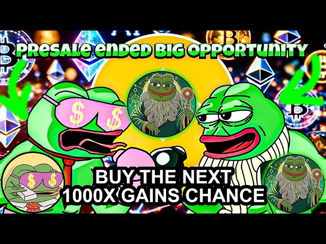 After Wall Street Pepe Meme Coin is SOLD OUT - Here The Next Best Crypto Presales To Buy!!