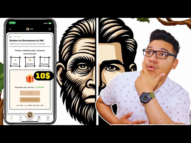 Worldcoin -DNA -Token gewinnt 10 WLD täglich mit $ DNA in der Weltcoin -App