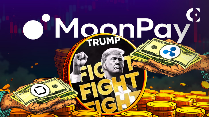 Moonpay从Galaxy和Ripple获得了1.6亿美元的贷款，以应对唐纳德·特朗普的官方Memecoin $ TRUMP的需求