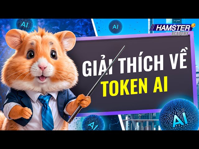 Electronic cryptocurrency token: Render, AI16Z, Near Protocol, Arc, Fetch.ai ⚡️ Hamster Academy