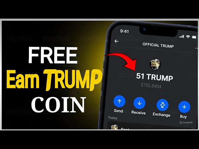 Coin Trump gratuit avec preuve de retrait | Trump Coin Price Détails et comment revendiquer gratuitement Trump Coin 2025