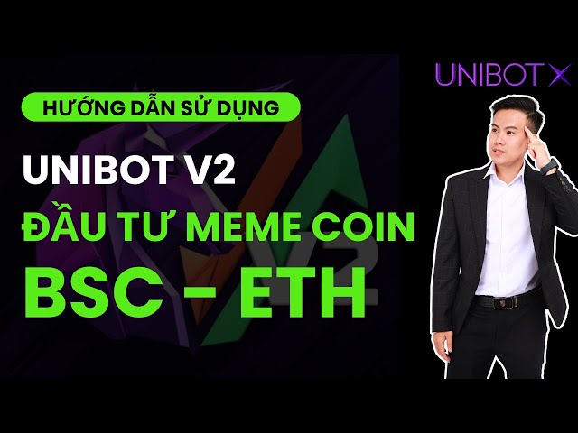 使用Unibot V2投資模因硬幣網絡BSC -ETH的說明