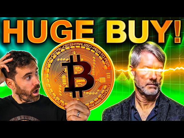 Michael Saylor’s BIGGEST BTC Move Yet… Is It Too Late to Buy?!