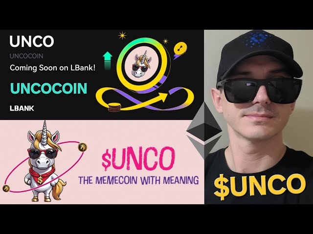 $ unco- uncocoinトークンクリプトコインUNCOユニコーンメモコインlbank ethereum bloclchainの購入方法