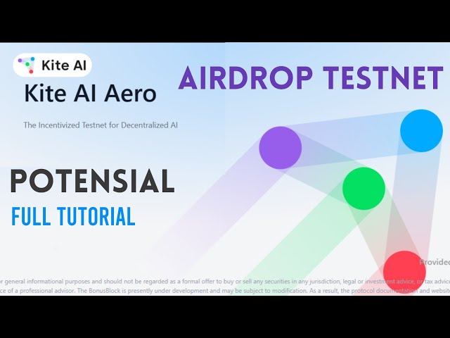 Airdrop Kite AI Testnet Falensial Backed Avalance Avax-C 체인 AI 상호 작용 전체 자습서