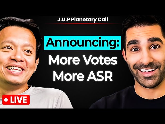 JUP Buyback Details, Meow's 555 Proposal, ASR, and more | J.U.P Planetary Call #37